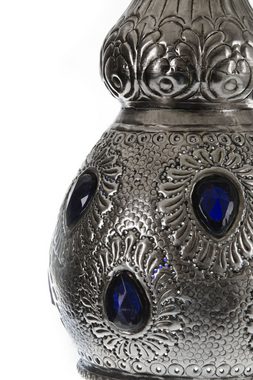 Marrakesch Orient & Mediterran Interior Deckenleuchte Orientalische Messing Lampe Pendelleuchte Aissata 27cm, ohne Leuchtmittel, Handarbeit