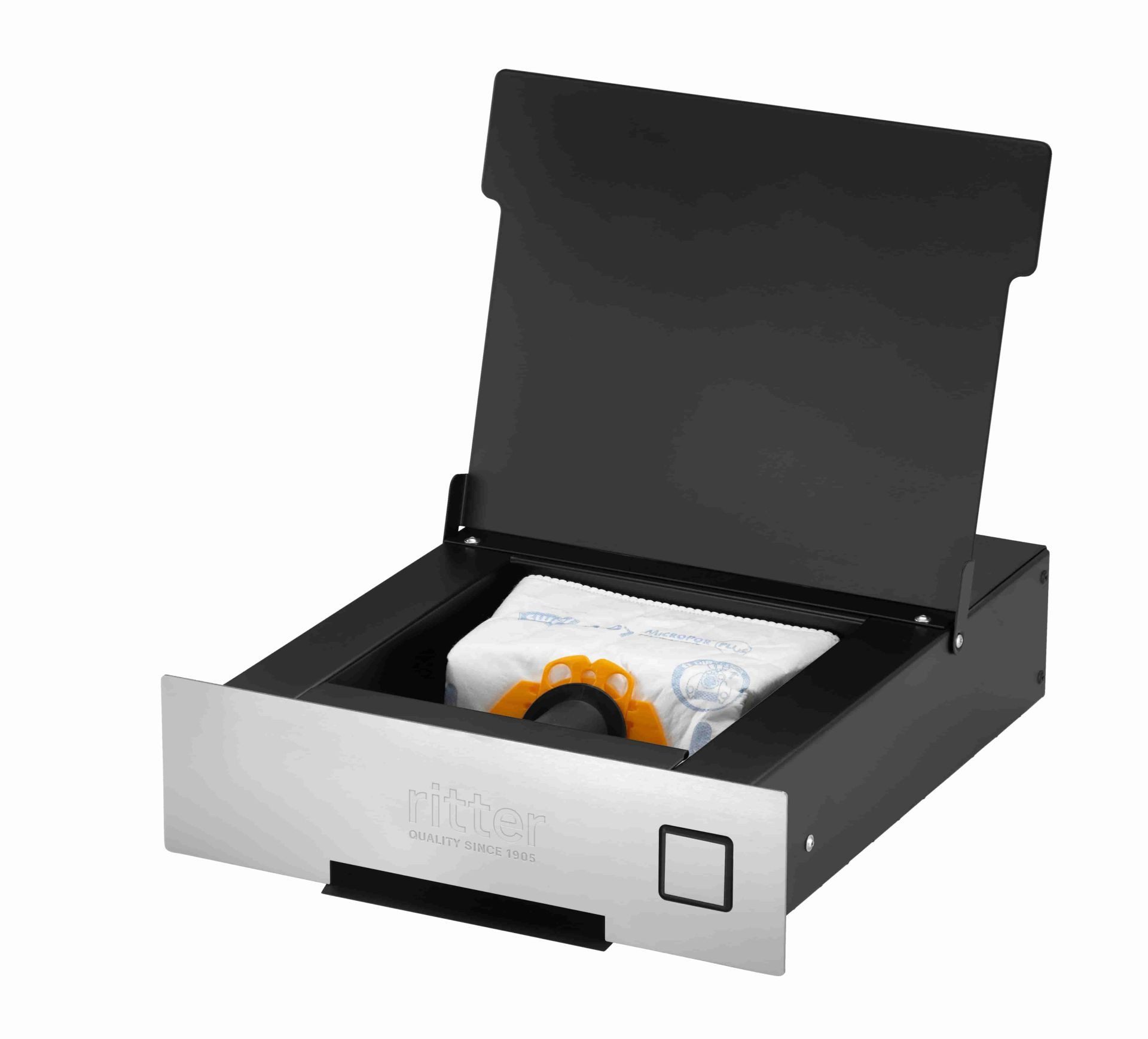 ritter Staubabsauger Einbau-Sockelsauger SES 10, Edelstahloptik, 940.000