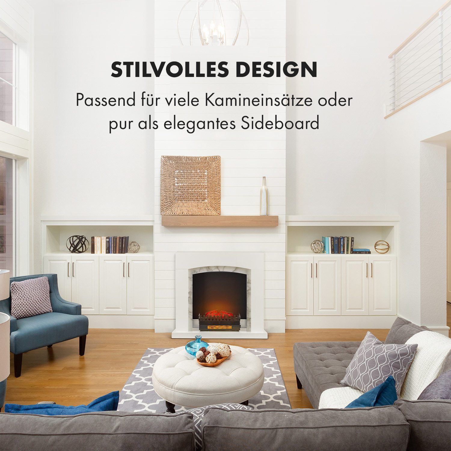 Klarstein Elektrokamin Studio Frame II, elektrischer günstig online kaufen