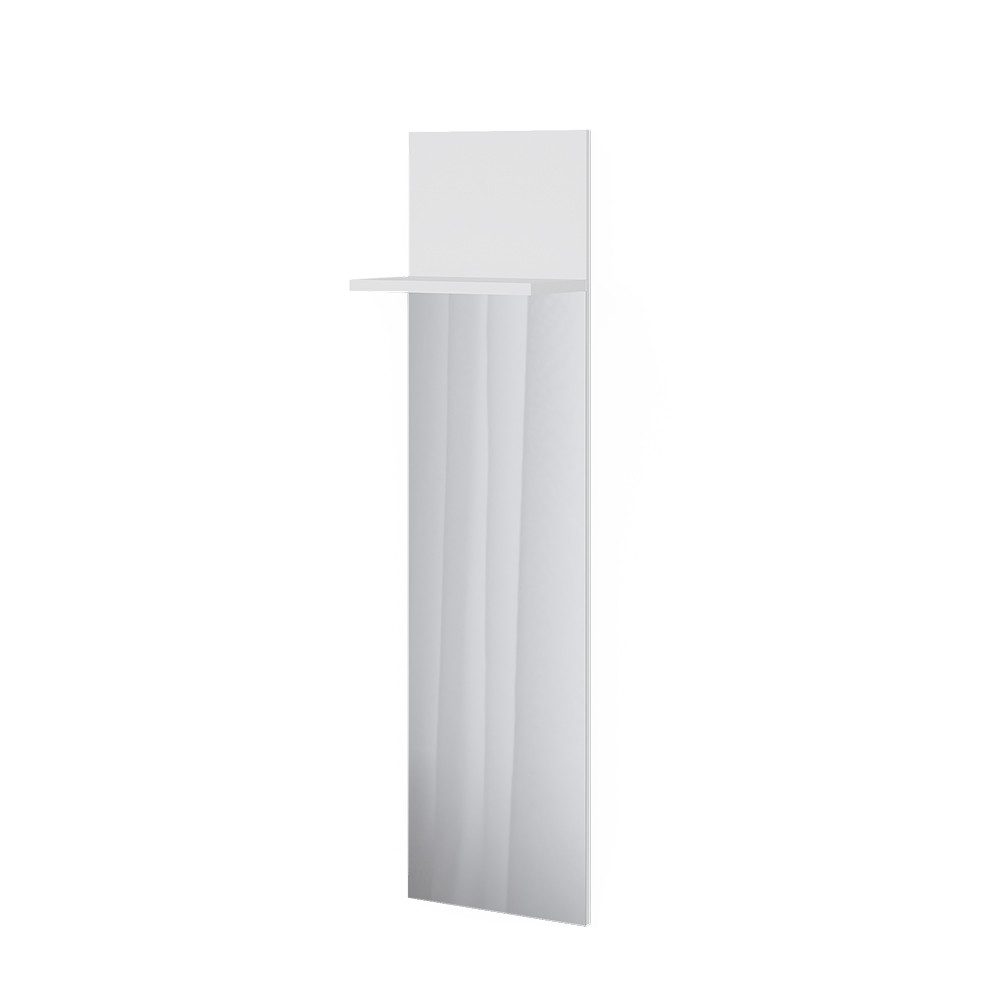 Vicco Garderobenschrank Siri, Weiß, 36 x 135 cm mit Spiegel (1-St)
