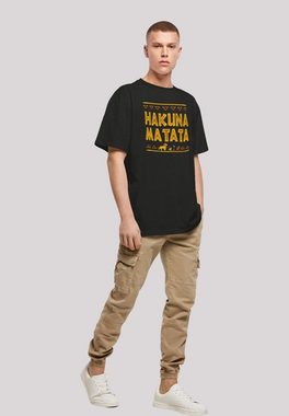 F4NT4STIC T-Shirt König der Löwen Film Hakuna Matata Print