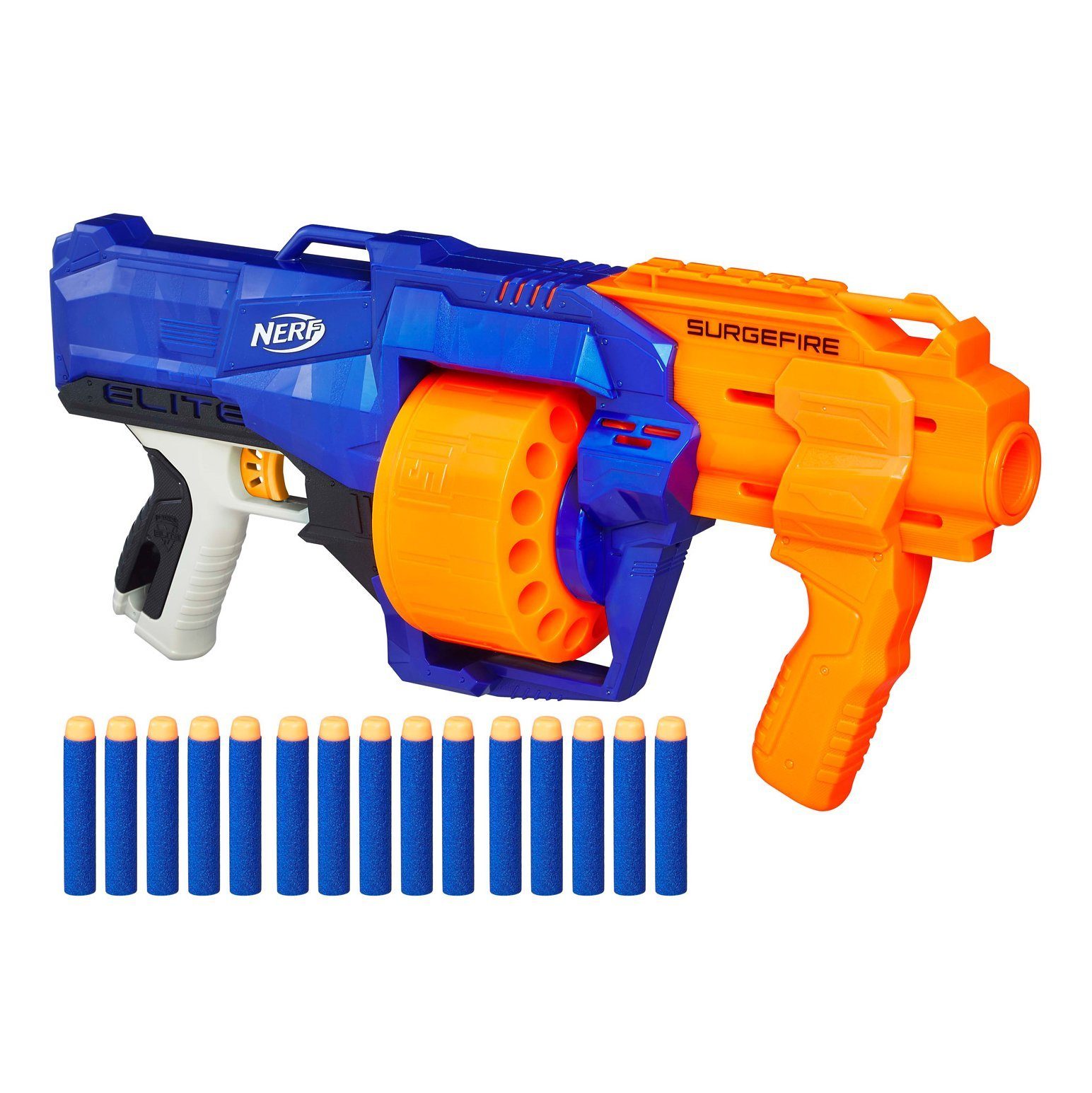Blaster Nerf SurgeFire Blaster - 15 Darts, Reichweite 27 m