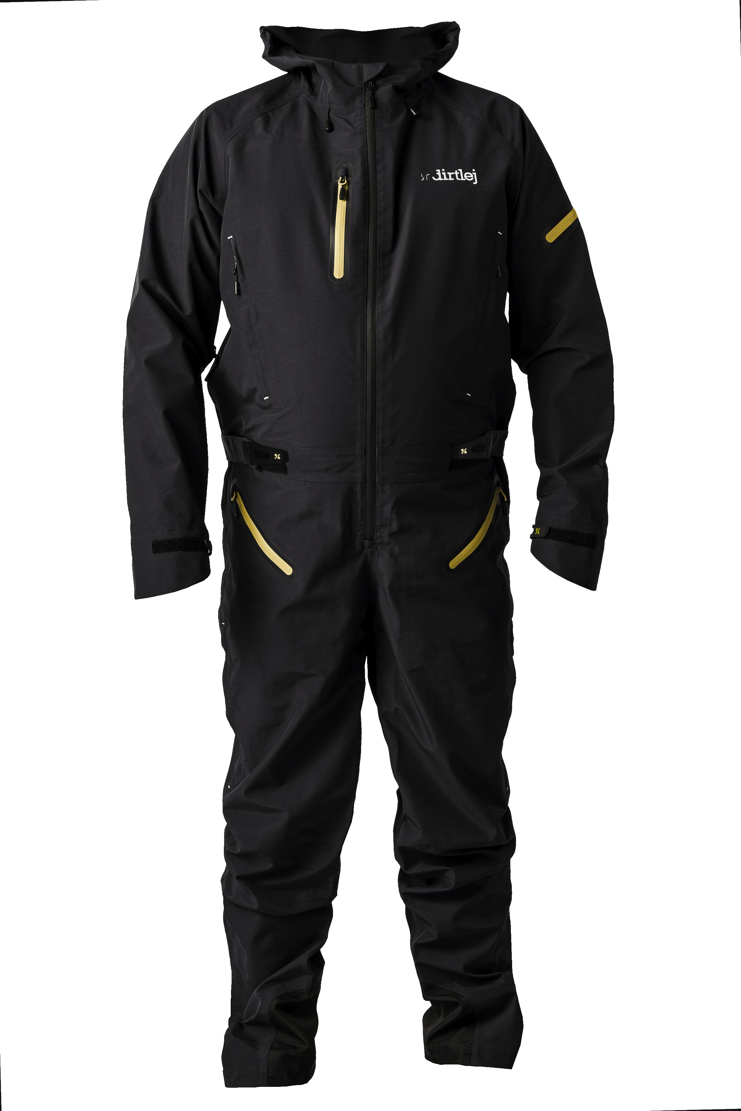 Dirtlej Regenoverall dirtsuit core edition loose cut V2.0 graphite/honey keine abnehmbaren Beine