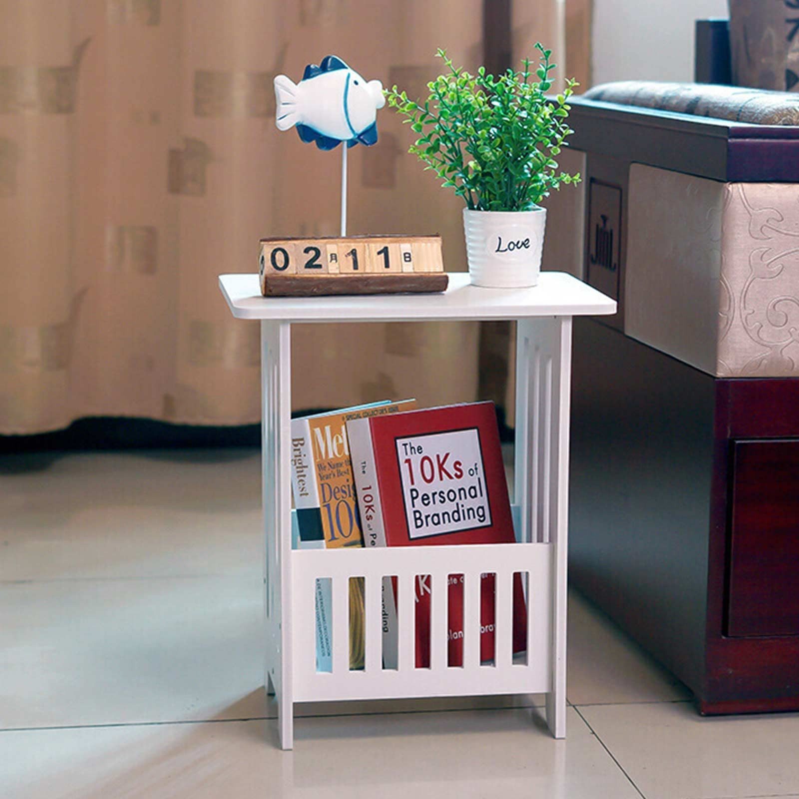 Youyijia Nachttisch Nachttisch Nachtkommode Kommode Ablagetisch (1-St) günstig online kaufen