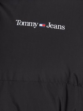 Tommy Jeans Steppjacke TJW SERIF LINEAR BELTED PUFFER (2-St) mit Bindegürtel