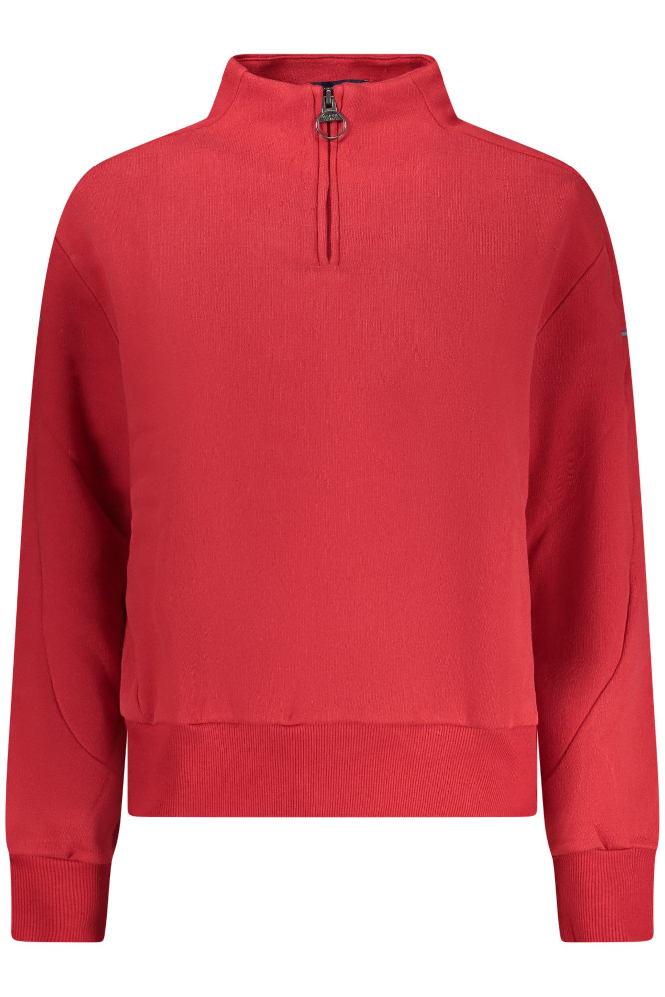 North Sails Sweatshirt Damenpullover rot: Langarm, gefüttert
