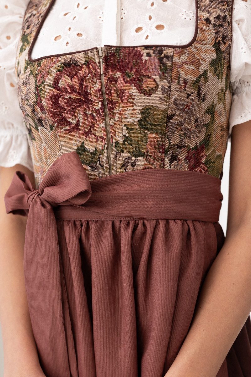 Madame Marie Dirndl Dirndl lang 2tlg. - THALINA - traube