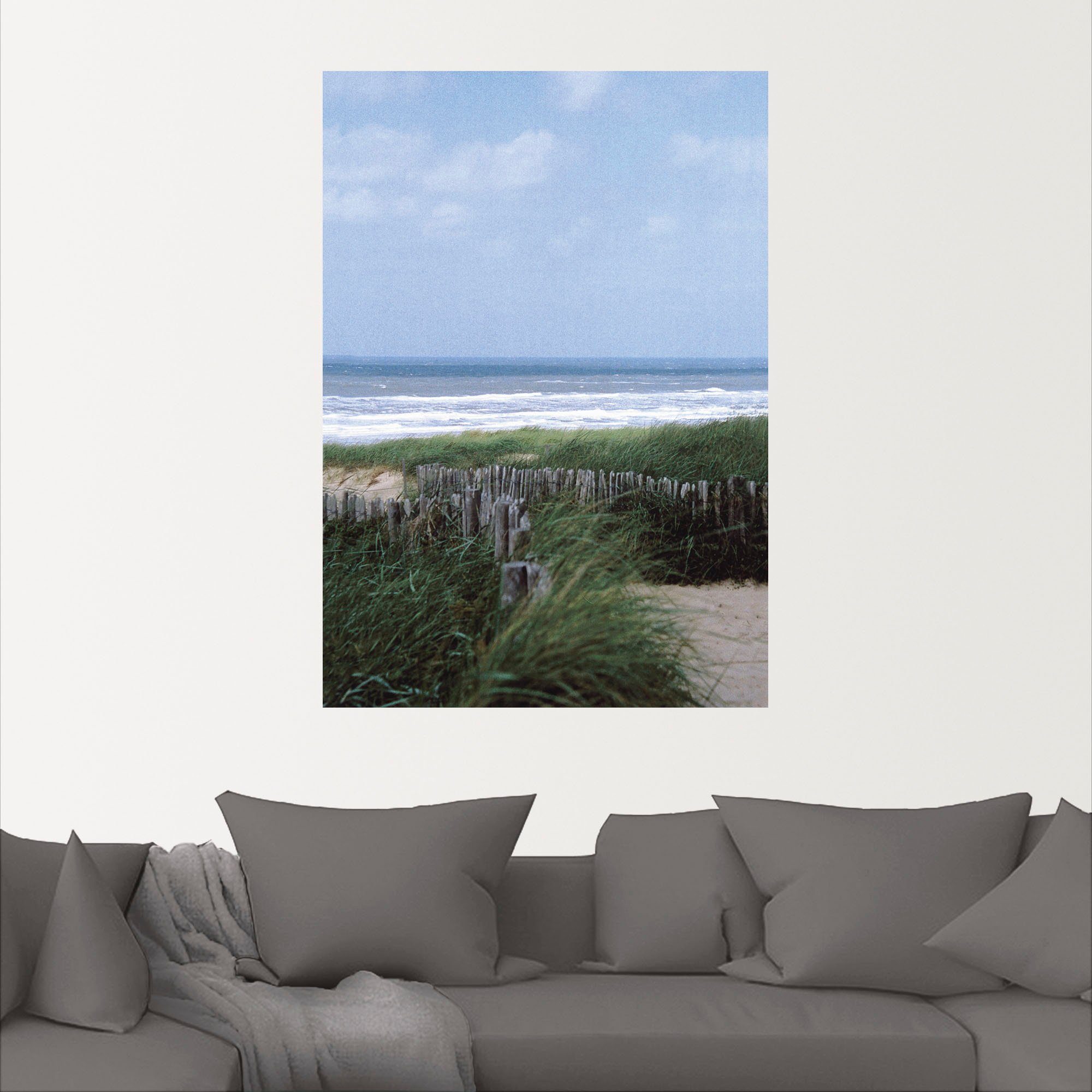 Artland Wandbild »Dünenlandschaft«, Küstenbilder (1 Stück), in vielen Größen & Produktarten - Alubild / Outdoorbild für den Außenbereich, Leinwandbild, Poster, Wandaufkleber / Wandtattoo auch für Badezimmer geeignet-kaufen