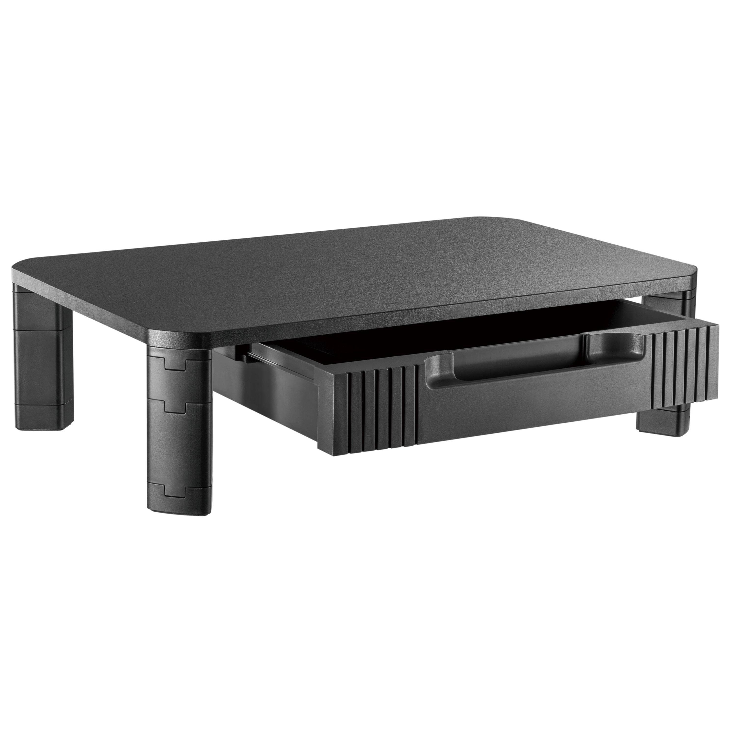 RICOO Schreibtischaufsatz WM9, Monitorständer Monitorerhöhung Bildschirm Aufsatz Stauraum Tisch mit