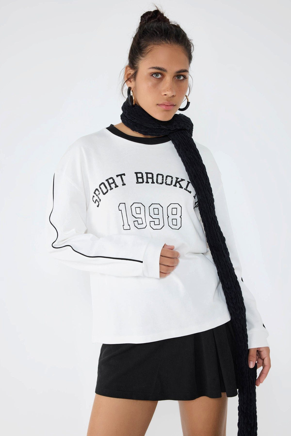 No Matter What Sweatshirt Langarm Baumwoll günstig online kaufen