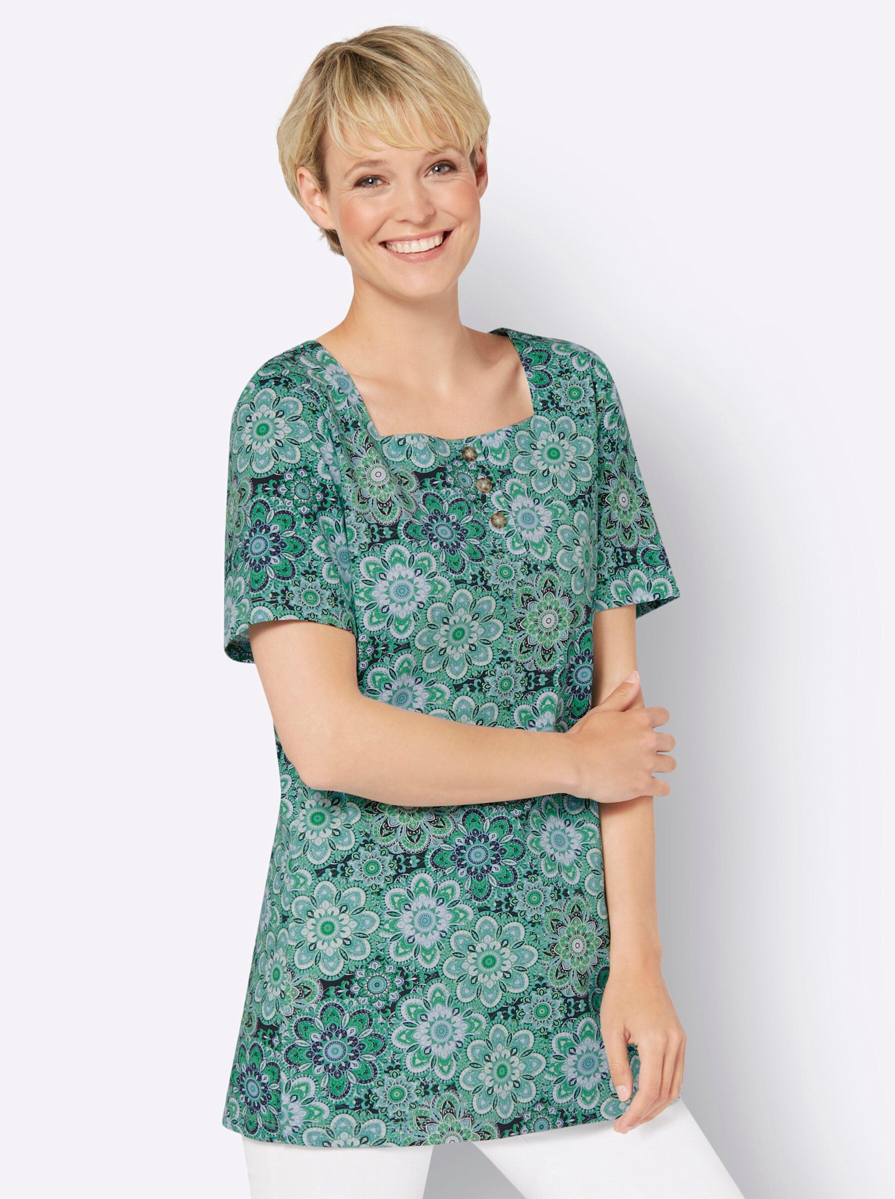 Sieh an! T-Shirt Longshirt günstig online kaufen