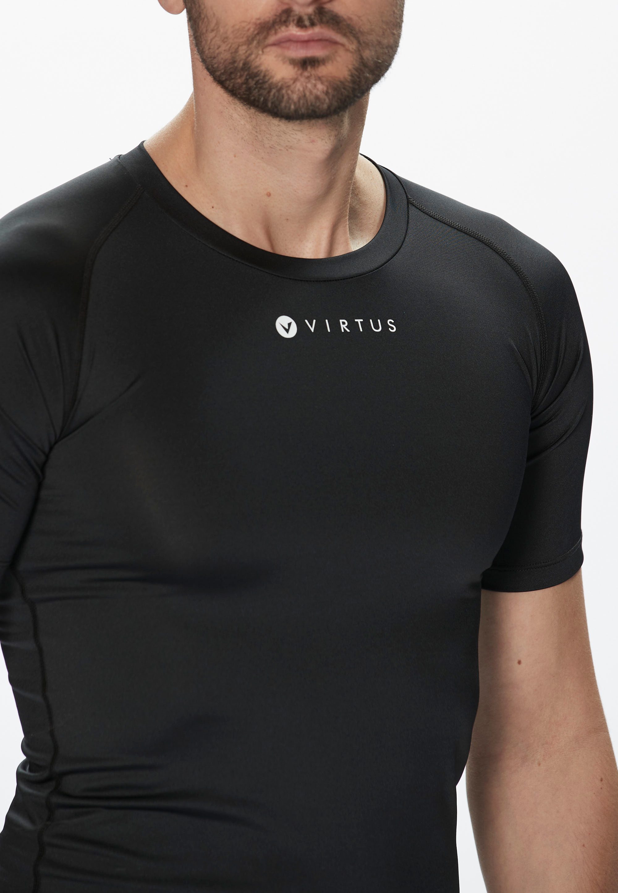 Virtus Funktionsshirt BONDER M S-S Baselayer (1-tlg) mit schnell trocknender QUICK DRY Technologie