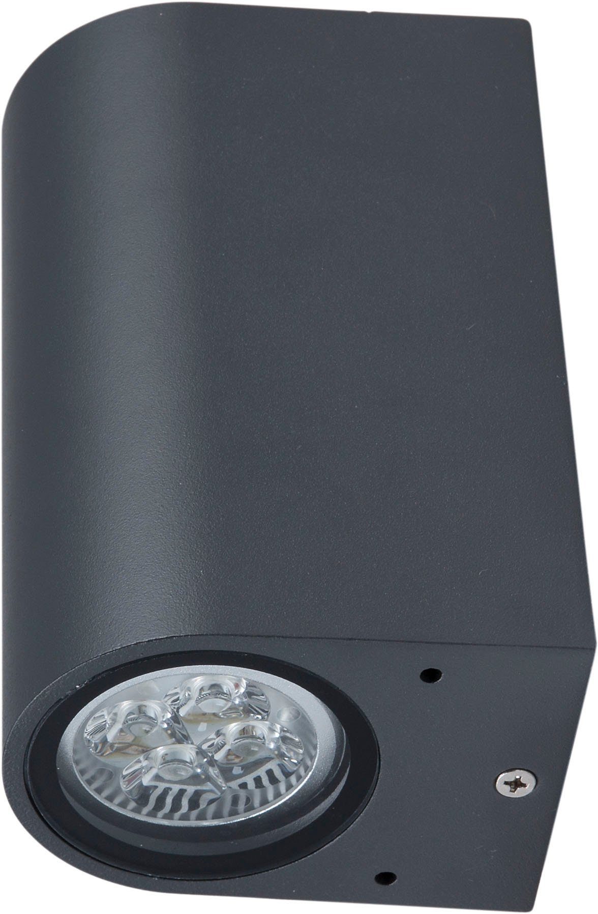 HEITRONIC Außen-Wandleuchte Ambos, ohne Leuchtmittel, Wandlampe, günstig online kaufen