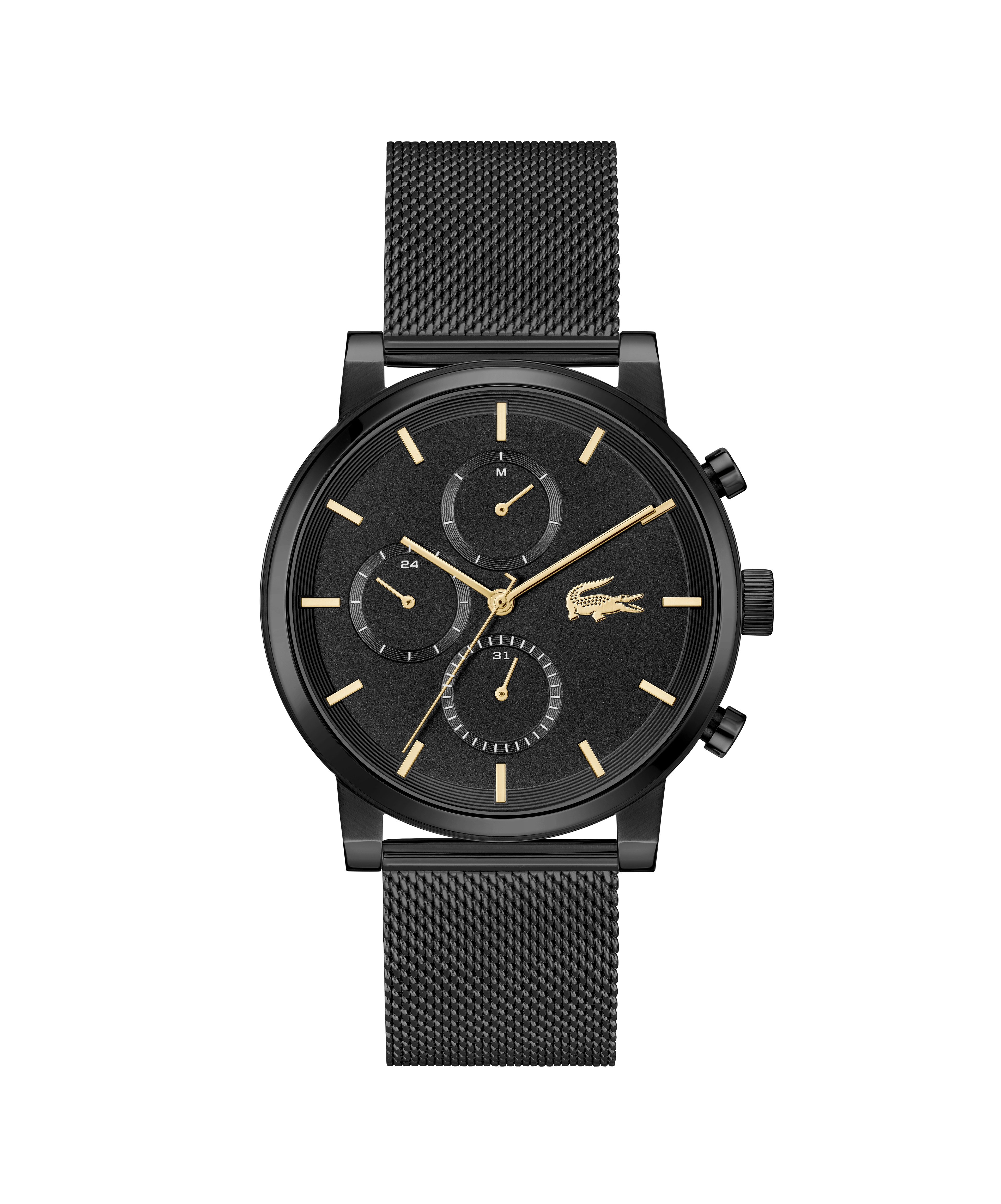 Lacoste Multifunktionsuhr Replay 2011485, Quarzuhr, Armbanduhr, Herrenuhr, Edelstahlarmband, analog