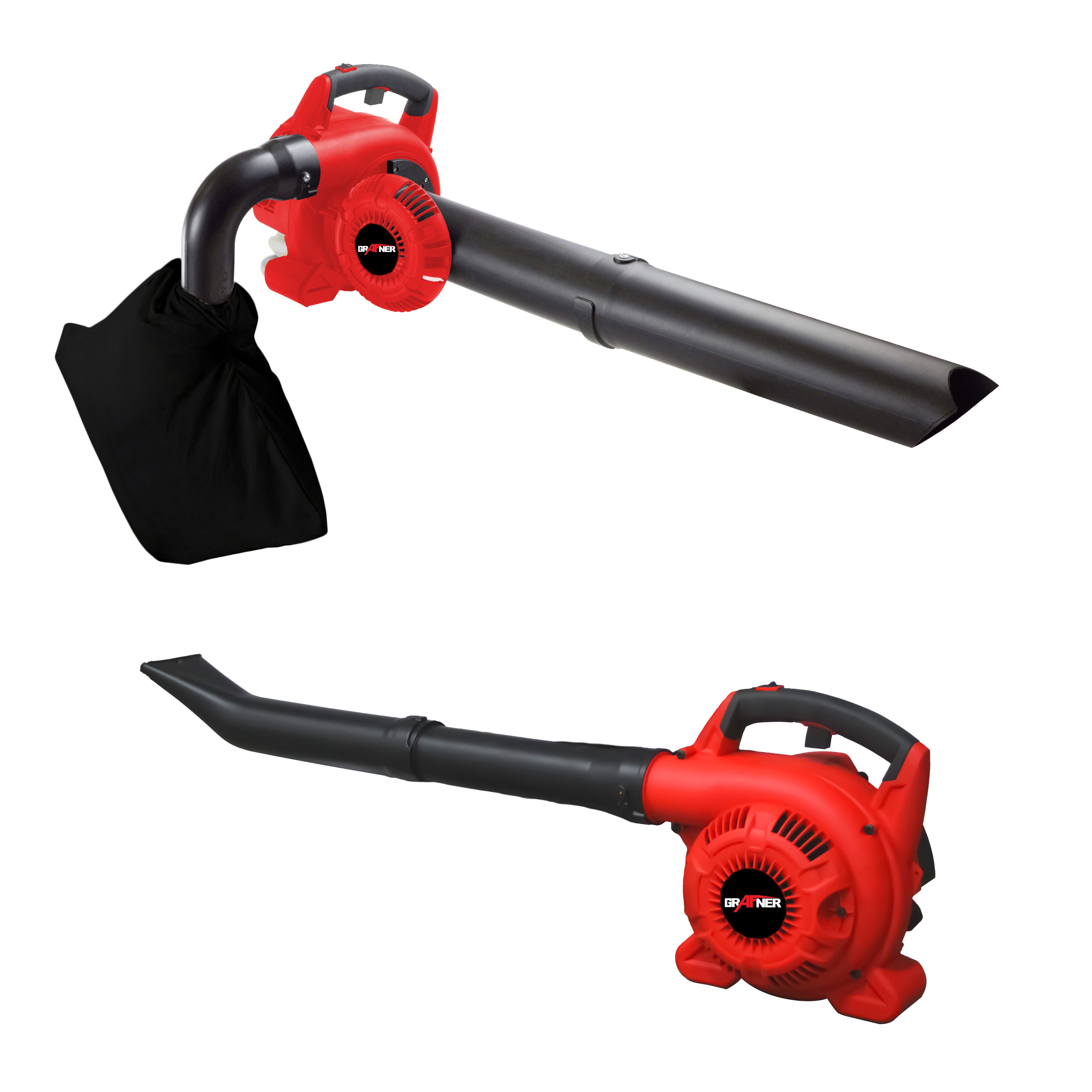 Grafner Benzin-Laubsauger Laubsauger 3in1 Benzin Gebläse mit Häcksler 35L F günstig online kaufen