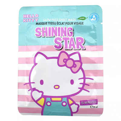 Take Care Gesichtsmaske Shining Star - Hello Kitty, mit 25 ml Inhalt