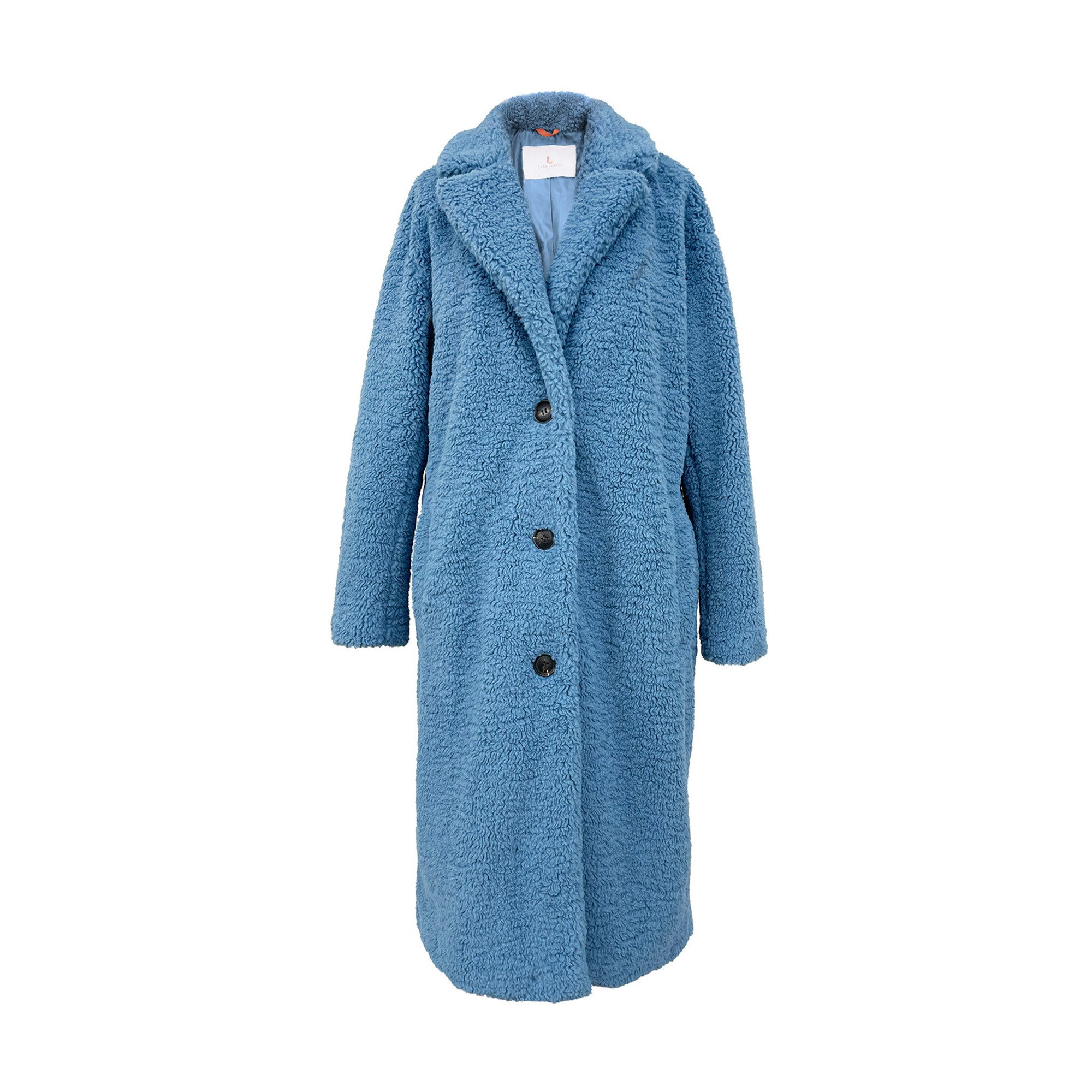 Lara Laurén Plüschjacke warmer Wintermantel mit günstig online kaufen