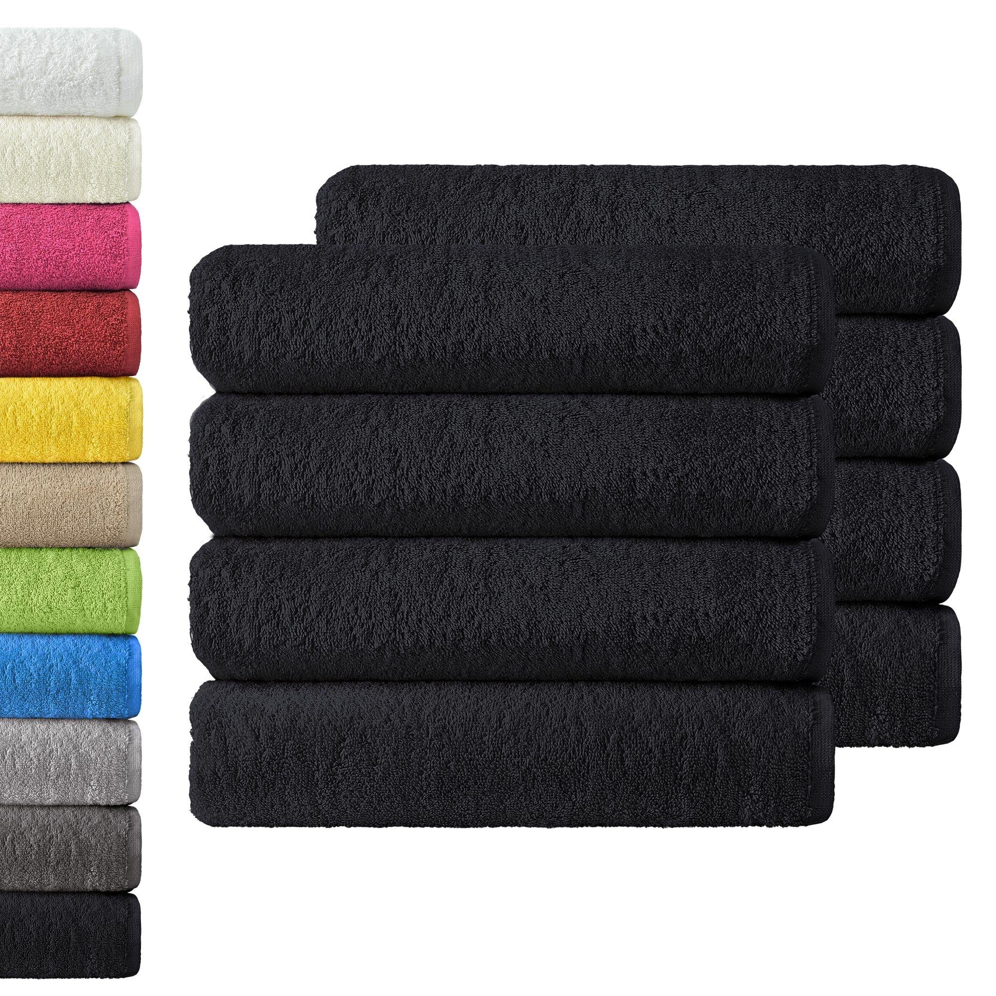 NatureMark Handtücher 8er-Sparpack Handtücher 50x100cm, 100% günstig online kaufen