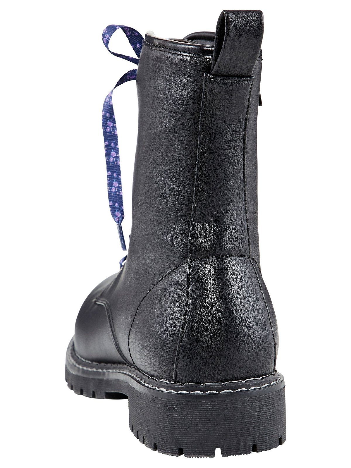 Sheego Große Größen Stiefelette mit leichter Crinkle-Optik