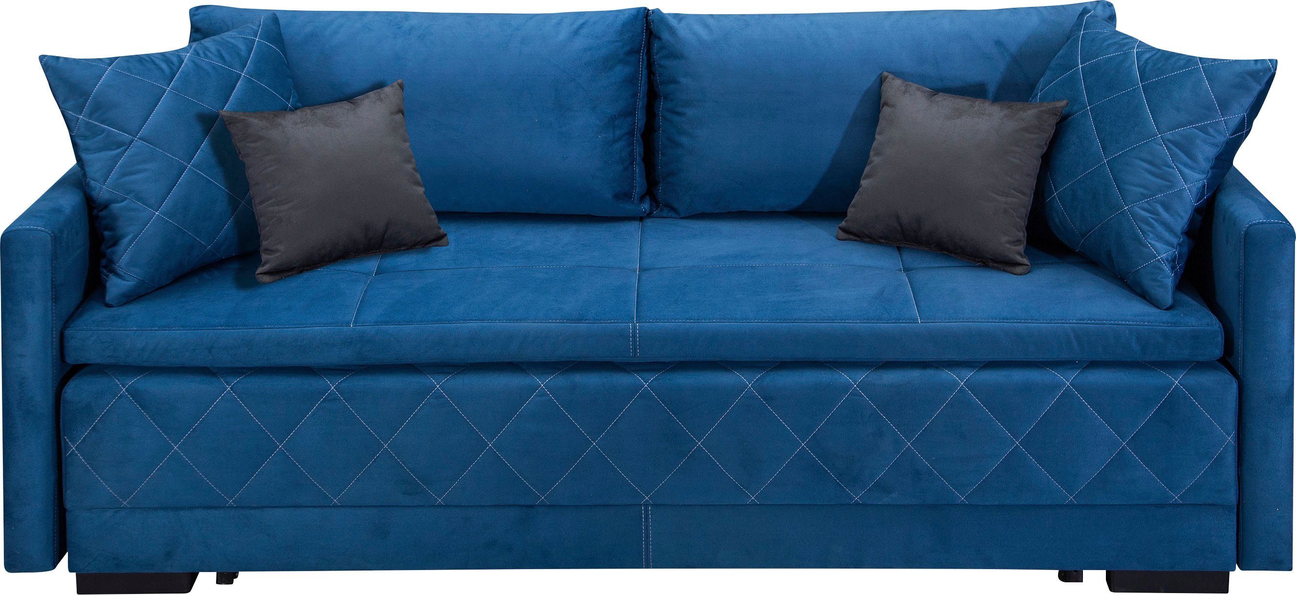 INOSIGN Schlafsofa Potsdam, mit Boxspringaufbau, Bettfunktion günstig online kaufen