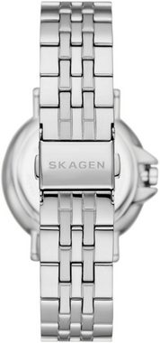 Skagen Quarzuhr SIGNATURE LILLE SPORT, Armbanduhr, Damenuhr, Datum, Edelstahlarmband