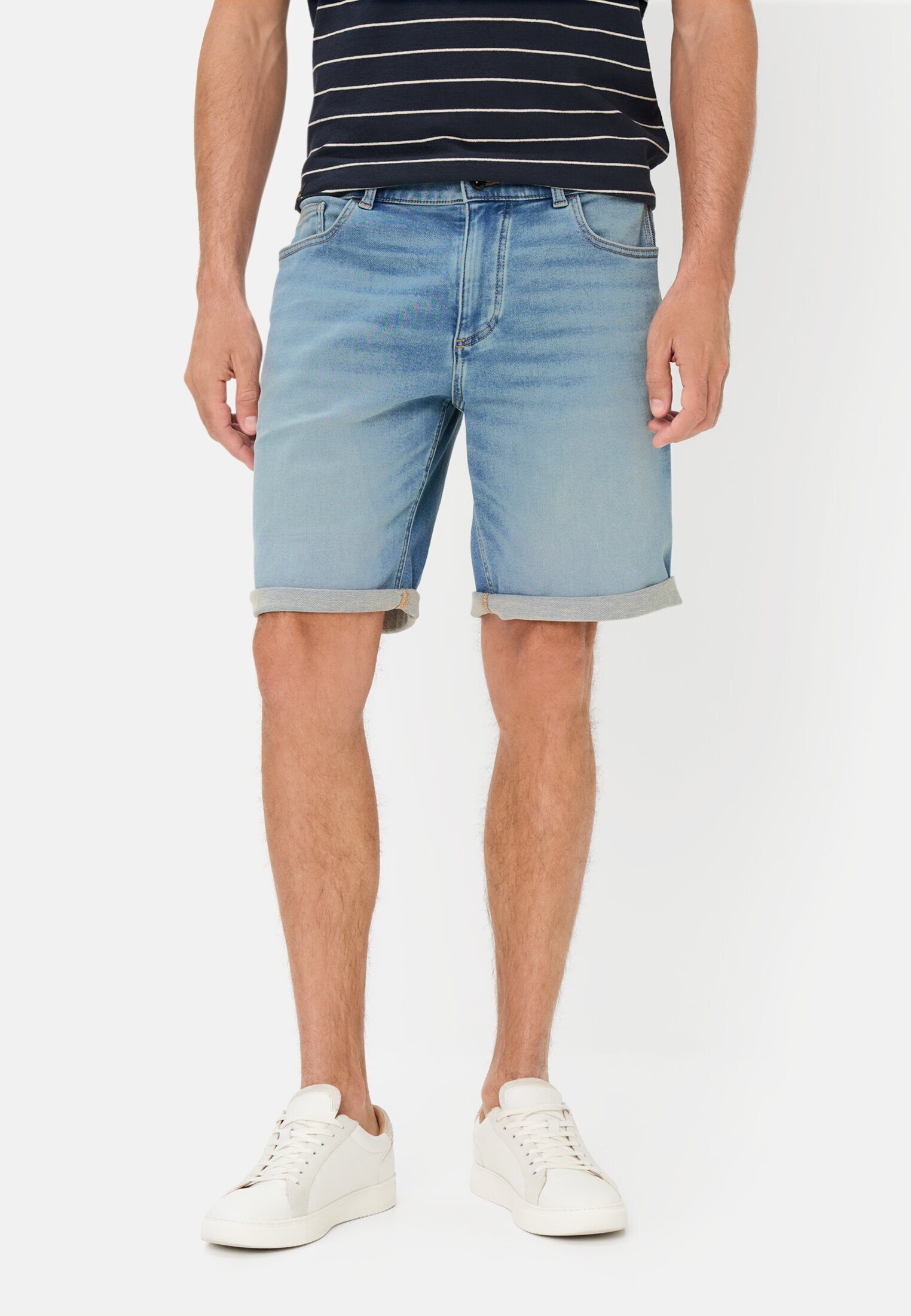 camel active Shorts aus Baumwollmix