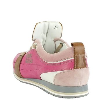 Kamo-Gutsu Damen Leder Sneaker Sneaker Wechselfussbett