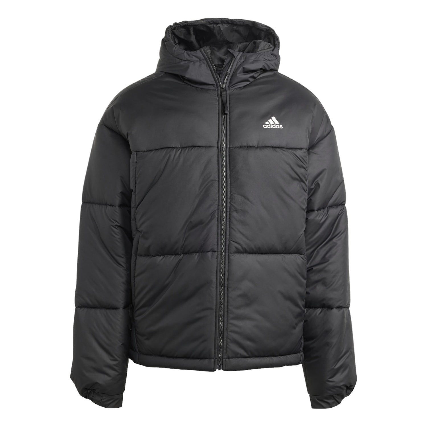 Winterjacke BSC 3-Streifen Hooded Puffer schwarz Herren