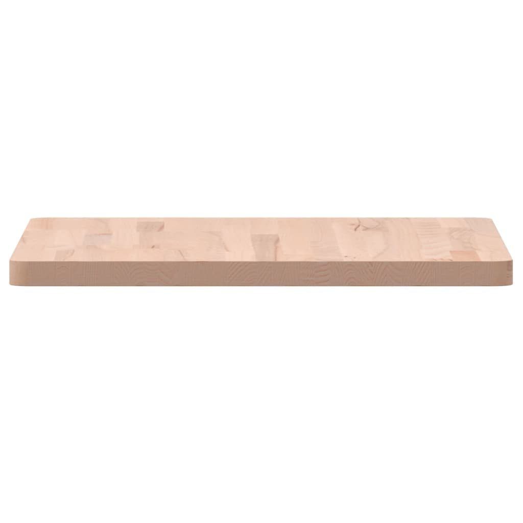 furnicato Tischplatte Quadratisch cm 50x50x2,5 Massivholz Buche