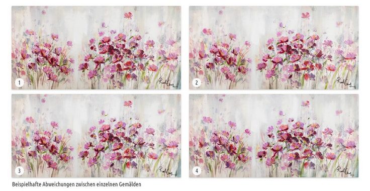 KUNSTLOFT Gemälde »Lilac Reverie«, handgemaltes Bild auf Leinwand
