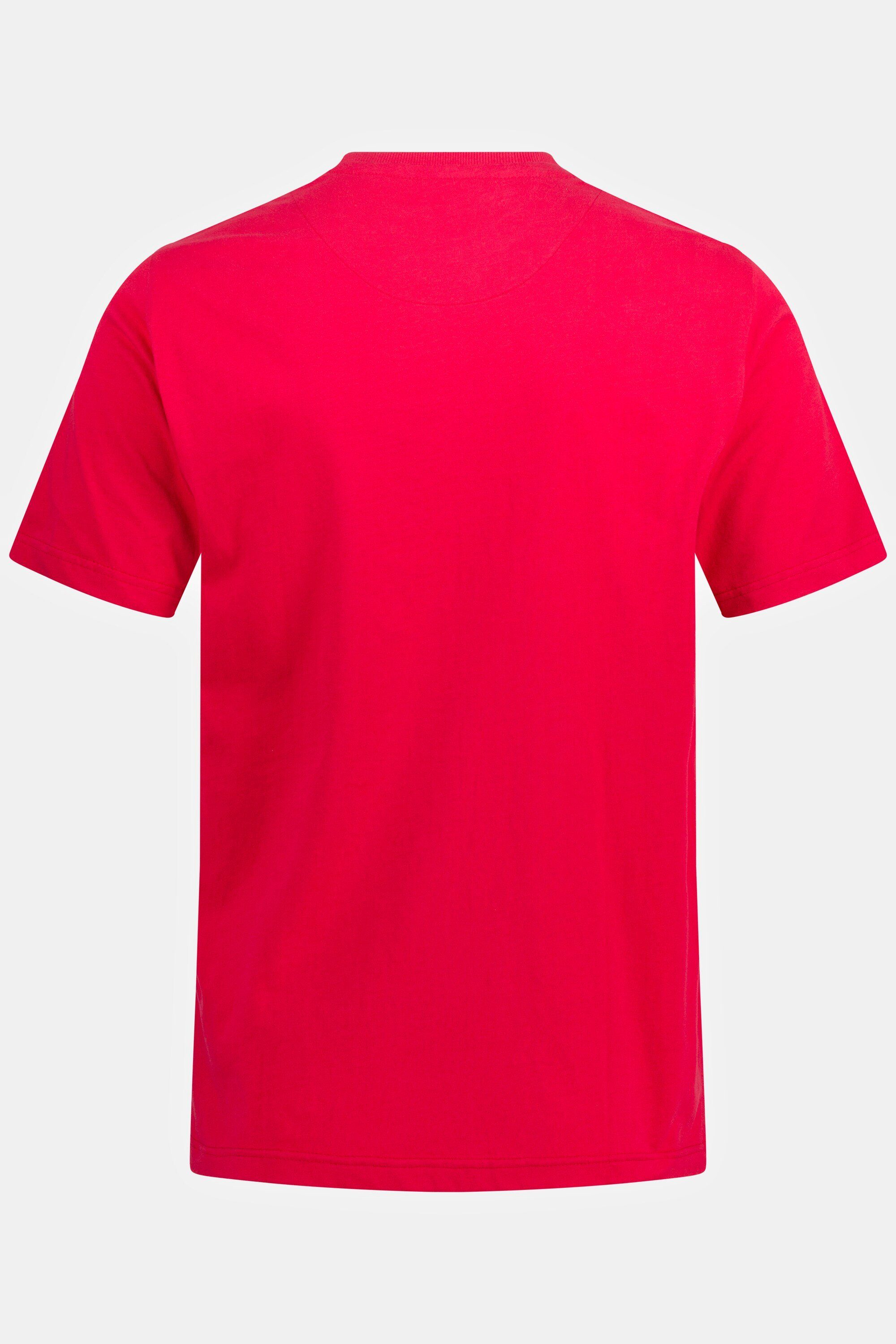 JP1880 T-Shirt T-Shirt Halbarm Print XL bis 8 Rundhals