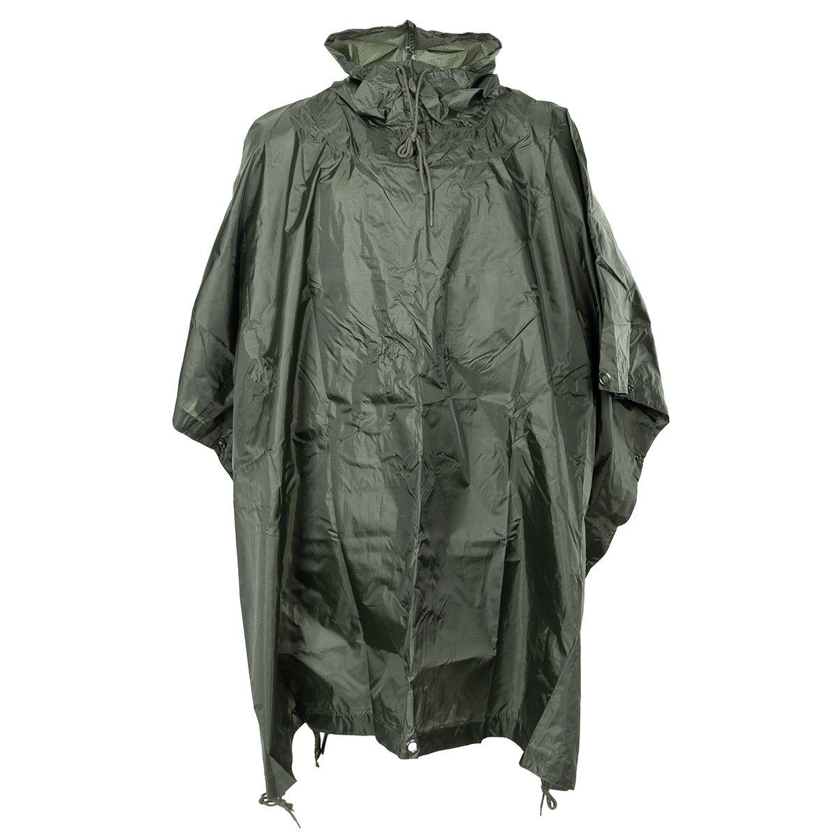 Regenponcho US Poncho, Rip Stop, Mod., oliv, Gr. 144 x 223 cm