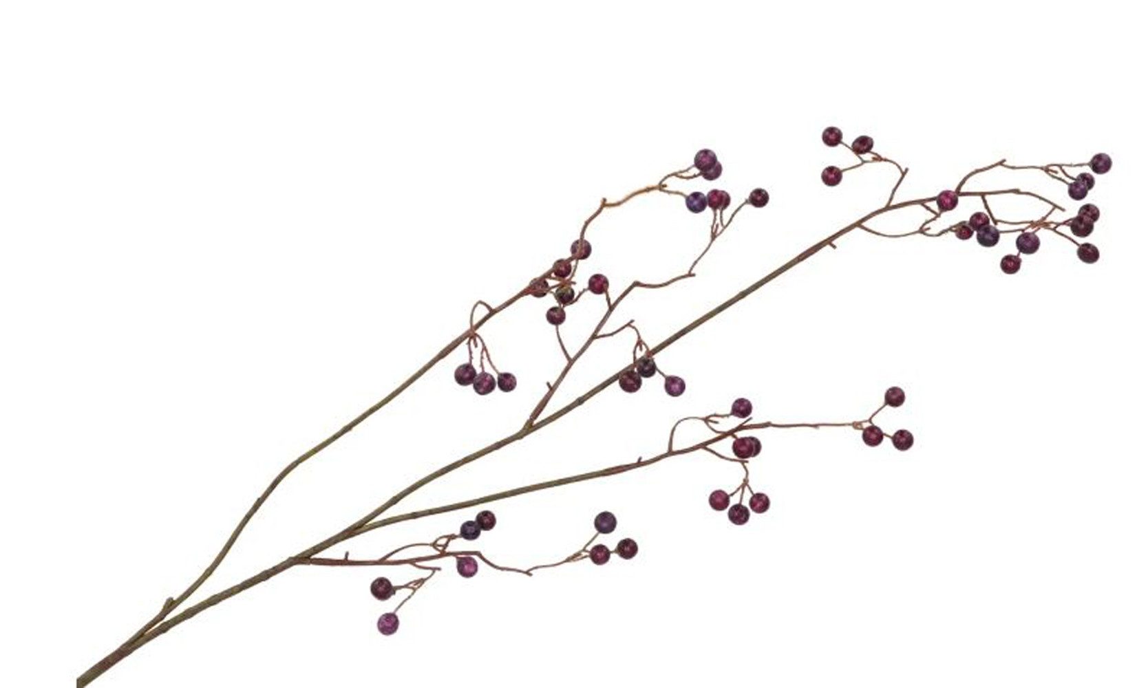 Kunstblume Kunstblume Beeren lila Zweig Beerenzweig günstig online kaufen
