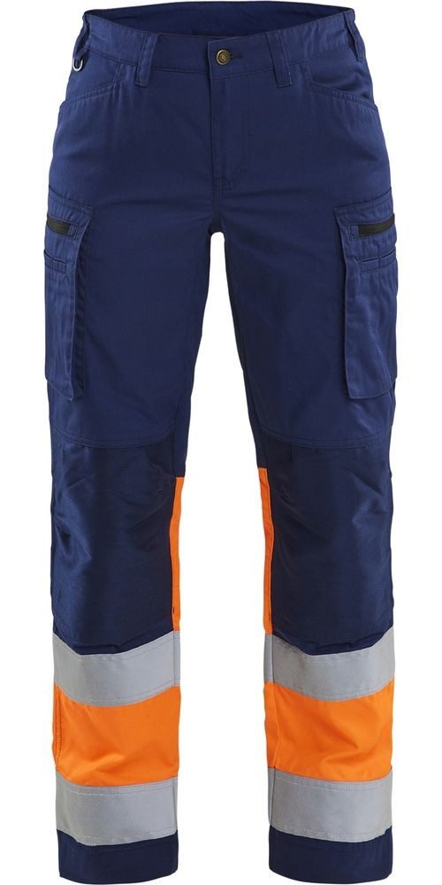 Blåkläder Arbeitshose Damen High Vis Arbeitshose Mit Stretch