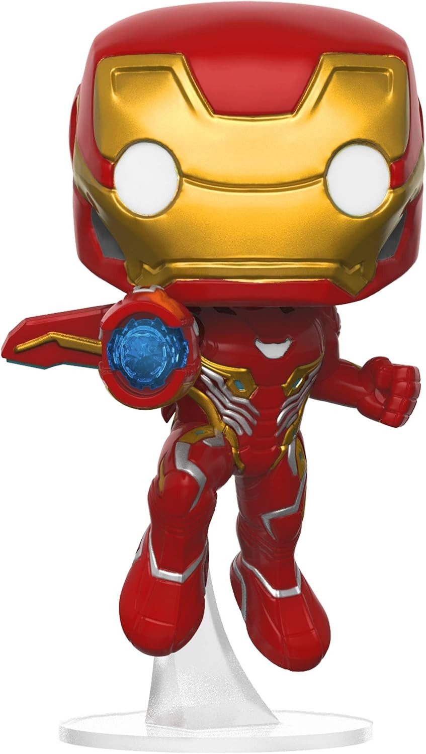 Funko Actionfigur Avengers Infinity War POP! Movies Vinyl Figur Iron Man 9 cm, (1-tlg), coole Vinylfigur