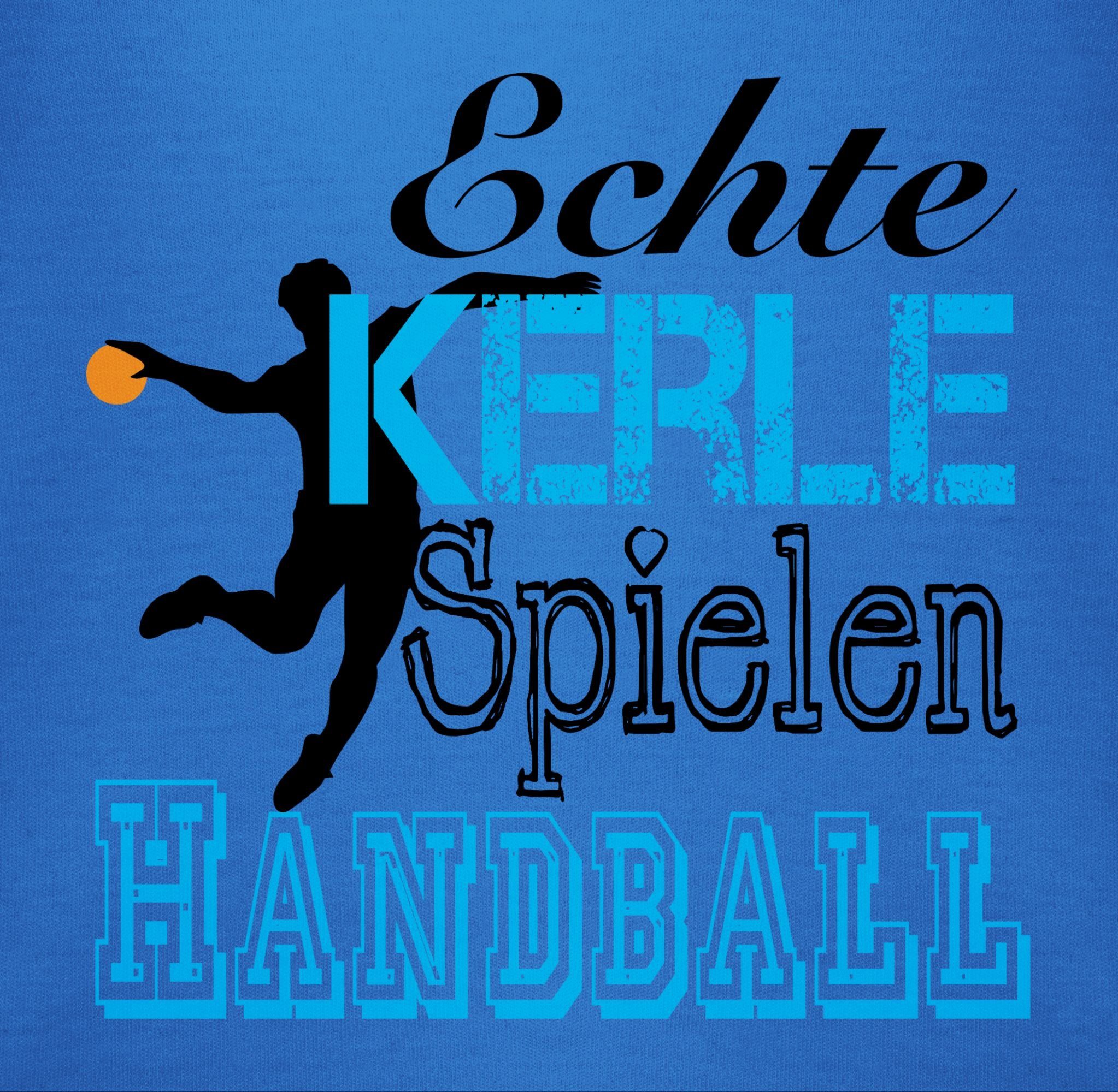 1 Echte Kerle Shirtbody Royalblau & Shirtracer Baby Sport Bewegung Spielen Handball