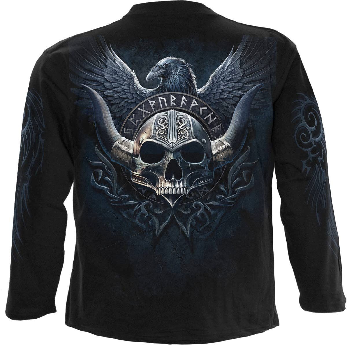 Spiral Print-Shirt ODINS KRIEGER - Langarmshirt günstig online kaufen