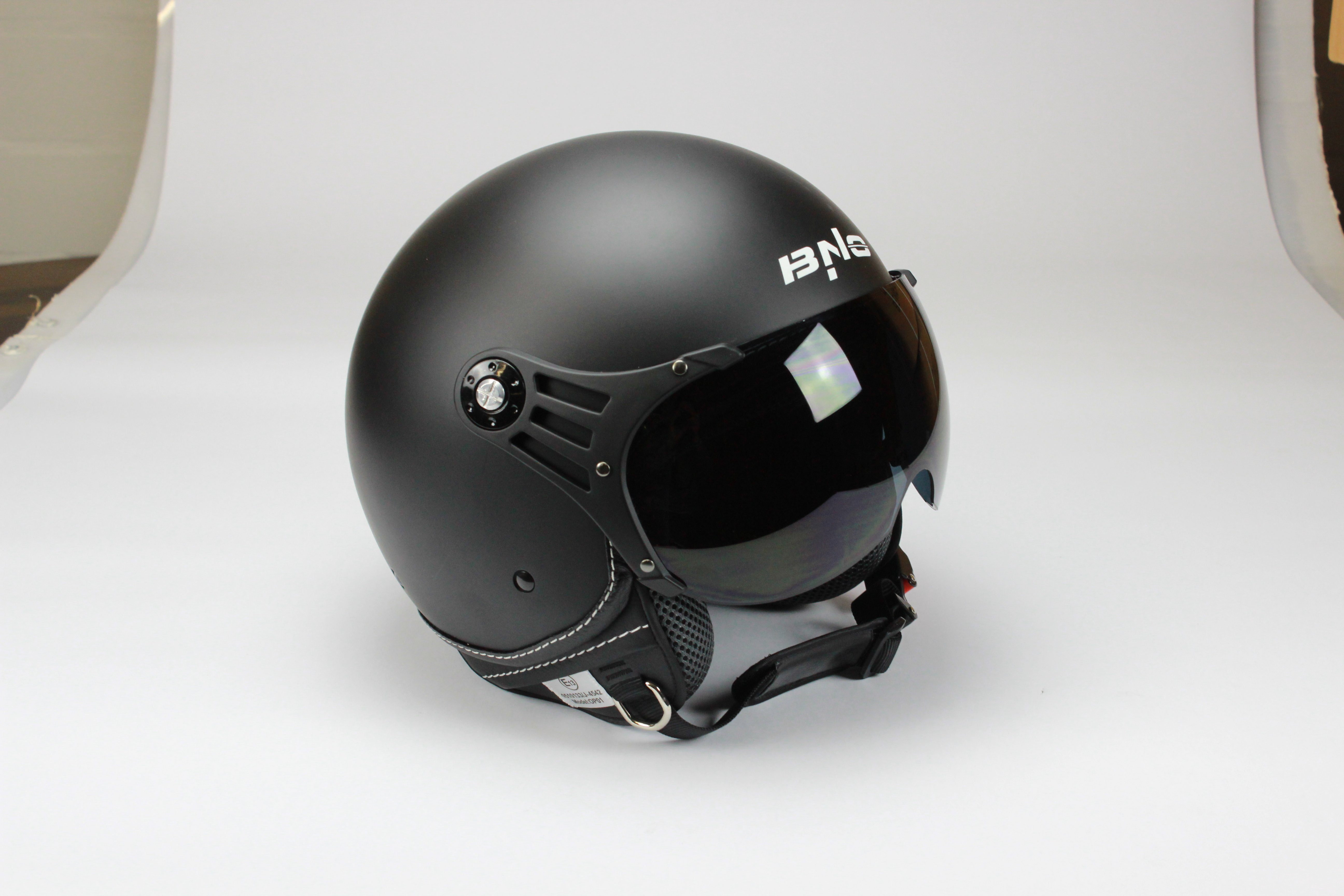 BNO Motorradhelm Visier für BNO Helm PL26, Pl28, OP01-M, getönt