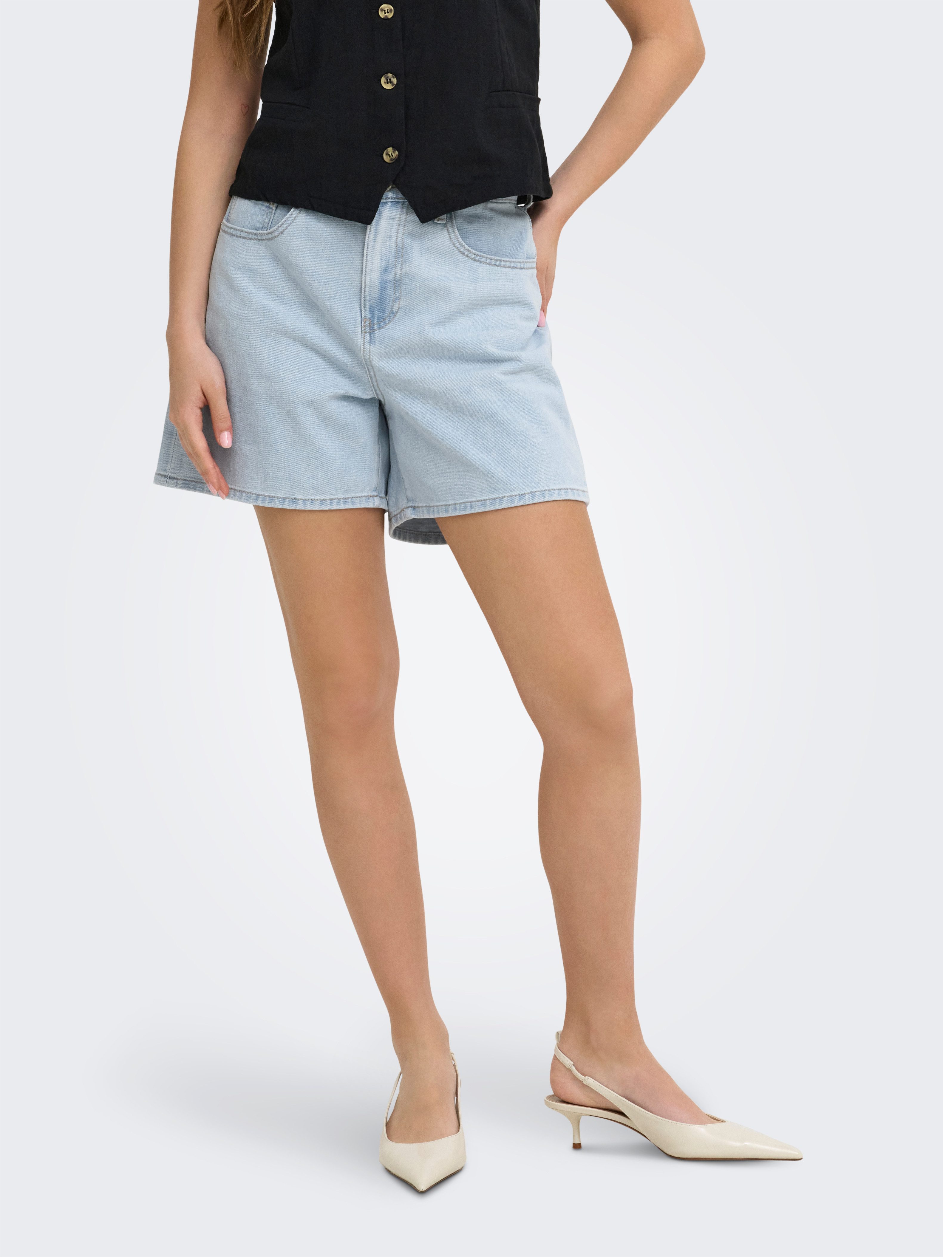 ONLY Jeansshorts ONLPHINE Baumwollmischung, regular fit