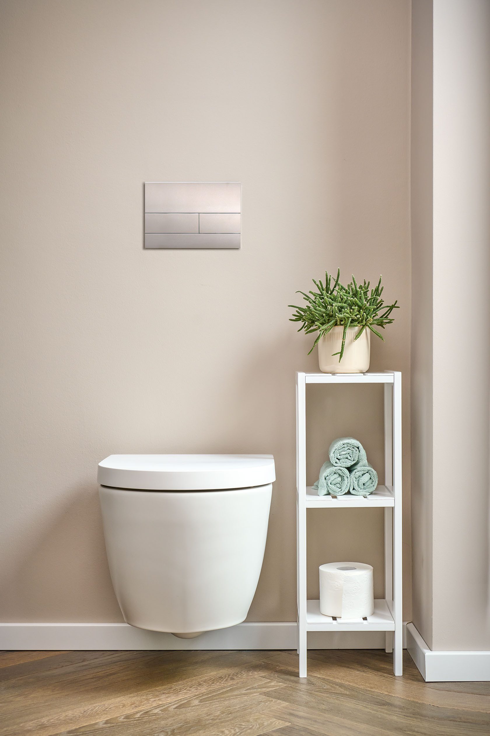 Zeller Present Standregal Standregal m. 3 Ablagen, MDF, weiß, ca. 22 x 22 x günstig online kaufen