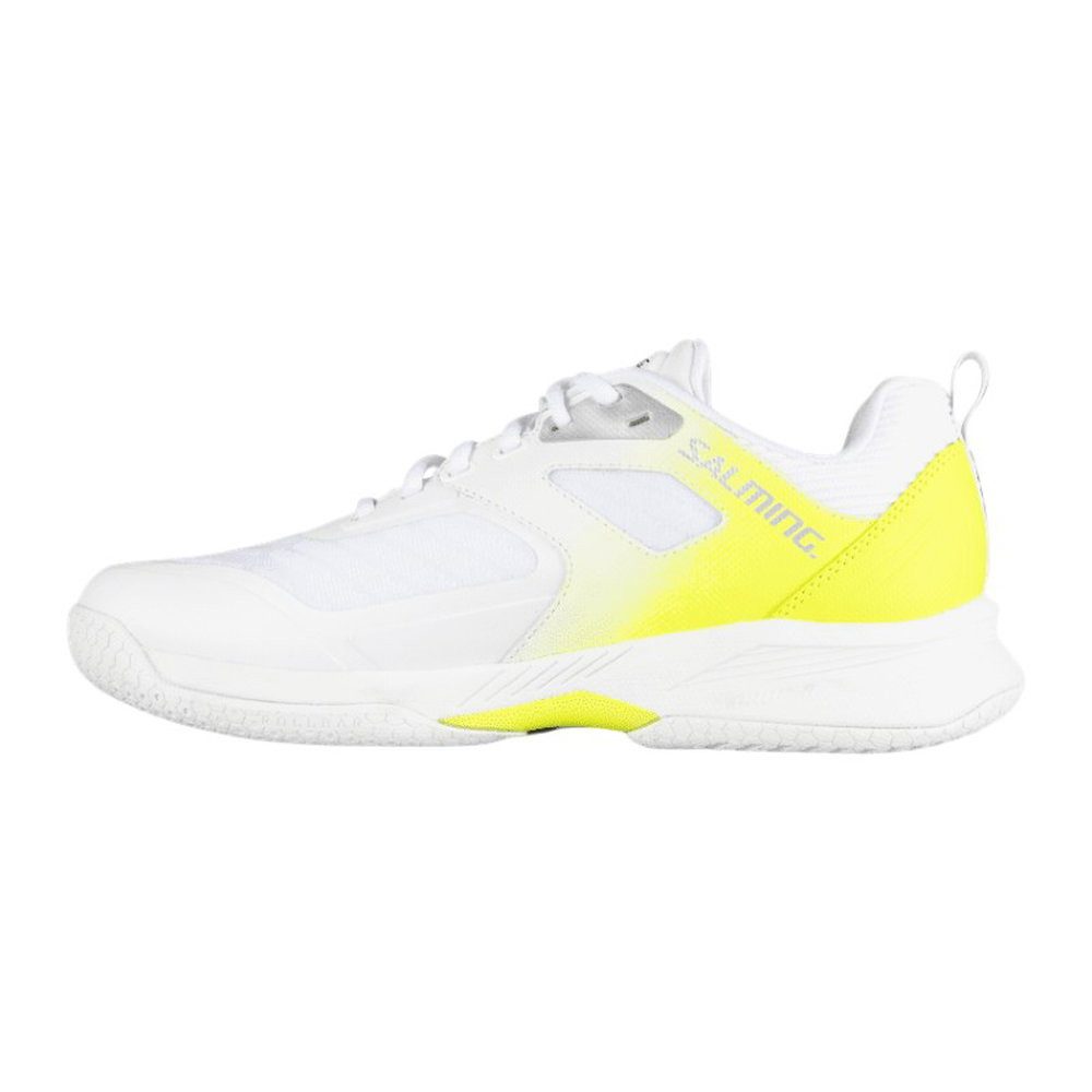 SALMING Hallen-Indoorschuhe Fusion Pro Stabilität weiss/gelb Herren Badmintonschuh