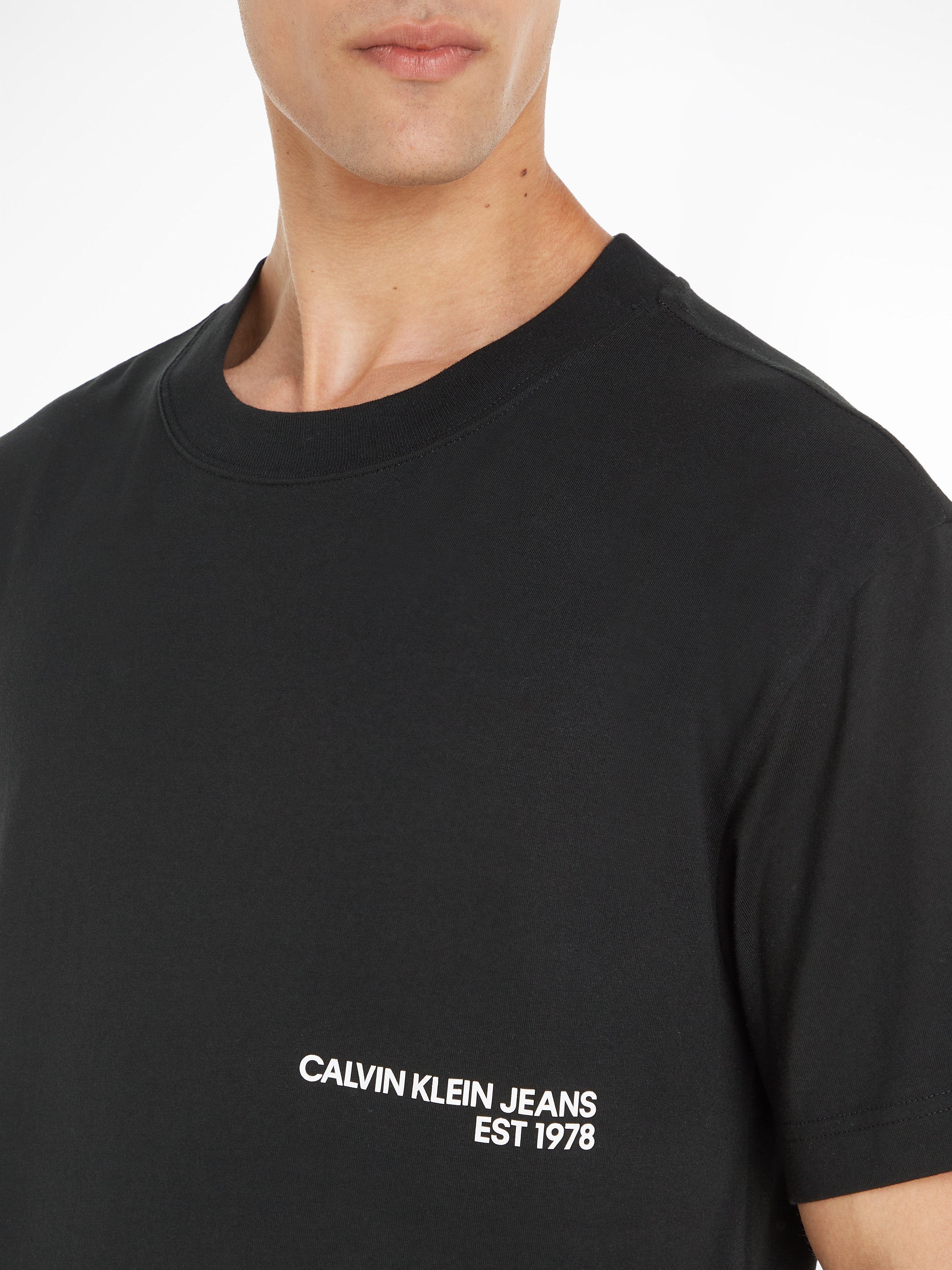 TEE Black CK Jeans Calvin Klein Ck SPRAY T-Shirt