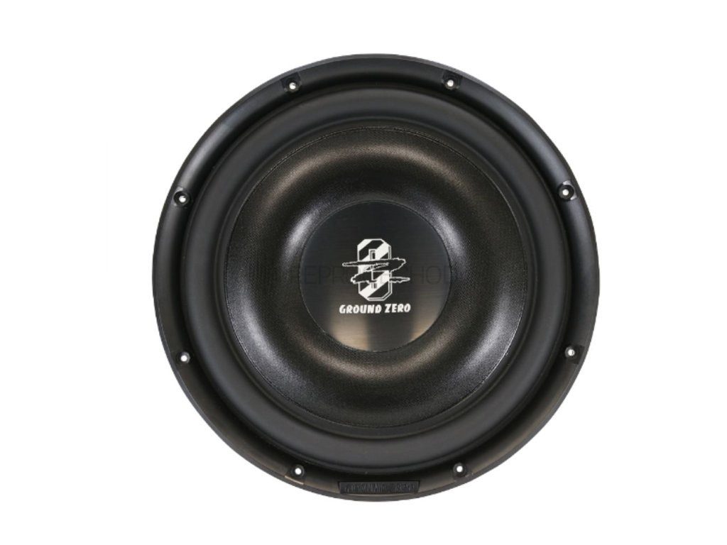 Ground Zero Ground zero GZRW 300-D2 FLAT Subwoofer 30 cm Auto-Subwoofer