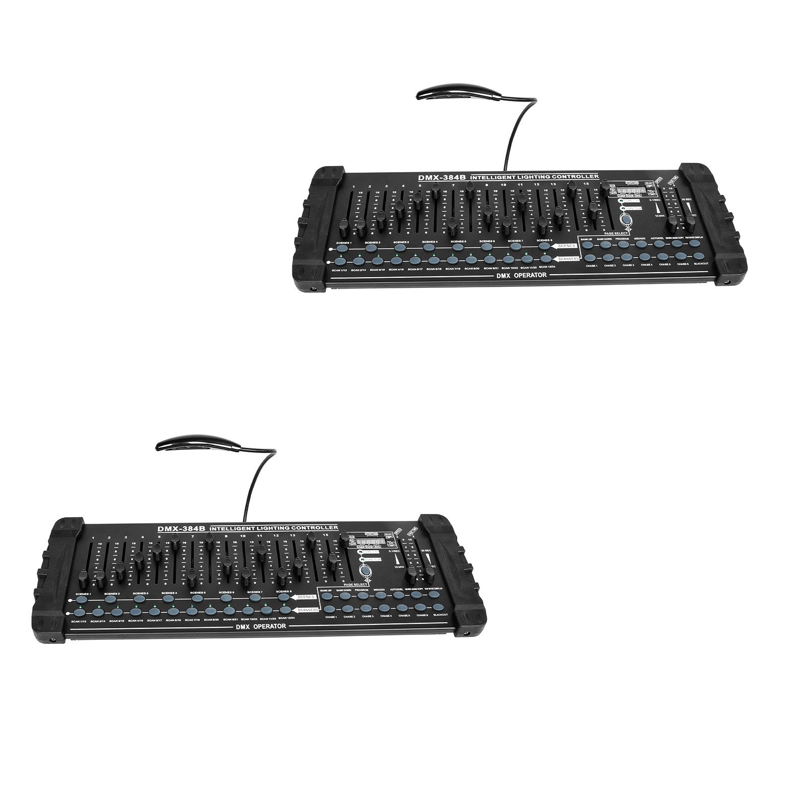 ZonQoonz DJ Controller 384-Kanal-DJ-Controller, DMX-Lichtsteuerung, Bühnenbeleuchtungskonsole
