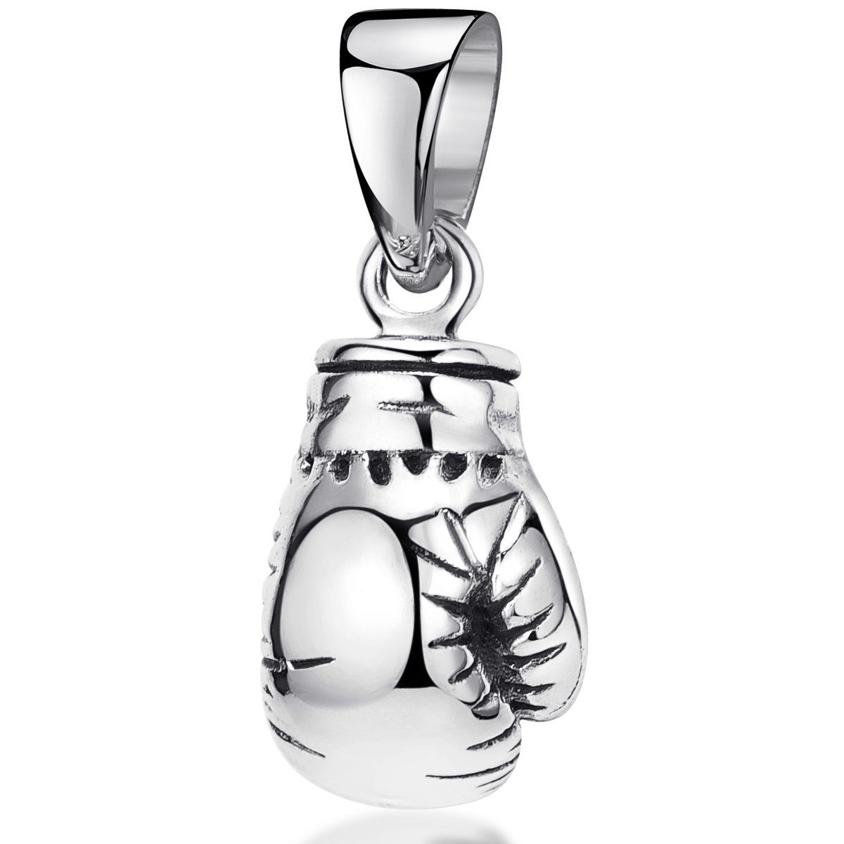 Materia Kettenanhänger Silber Herren Boxhandschuh Kampfsport geschwärzt KA- günstig online kaufen