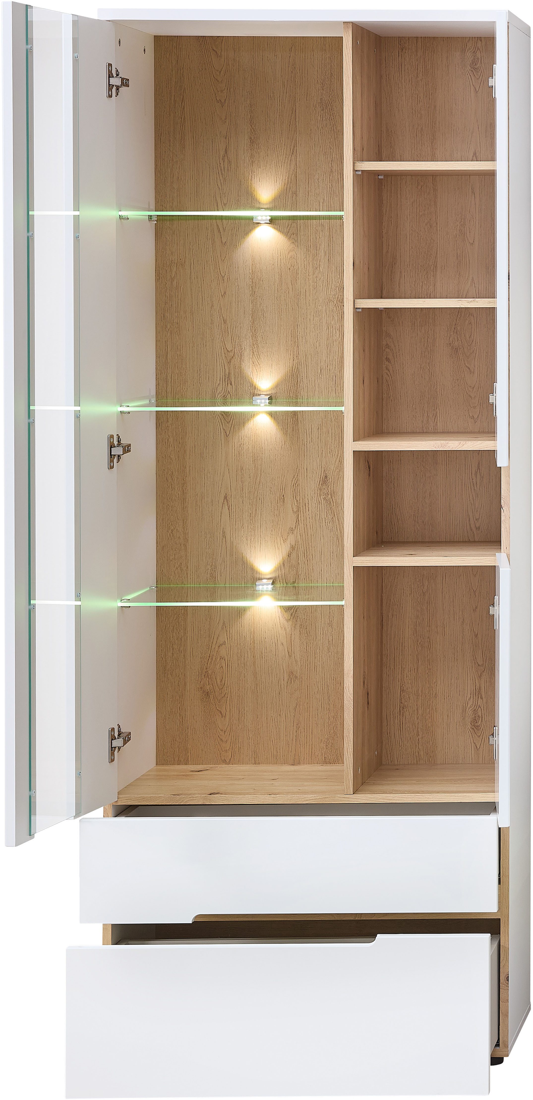 Innostyle Vitrine Memphis Vitrine, 110x40x65cm (B/H/T) (1-St)