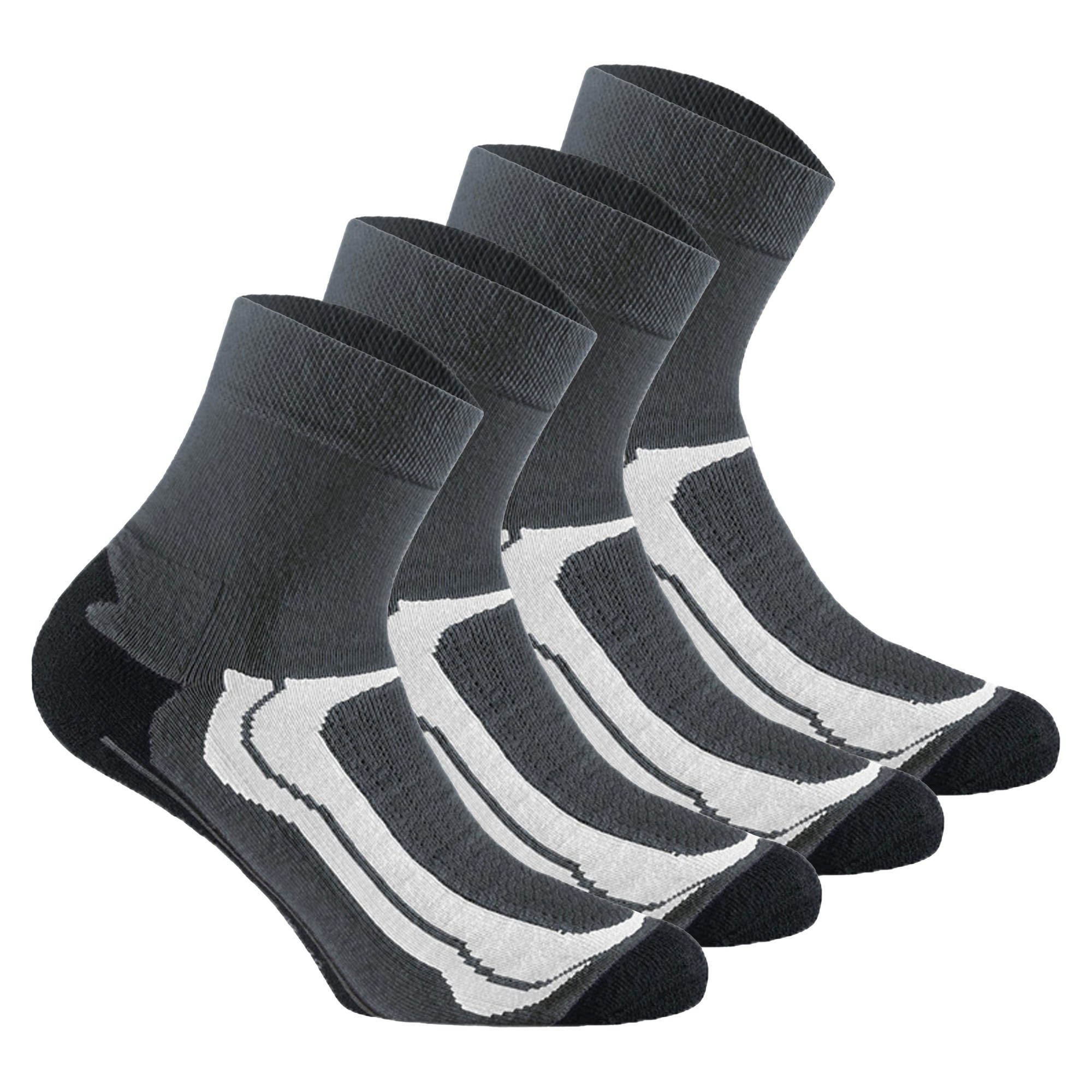 Sportsocken Unisex Socken 4er Pack Baumwolle