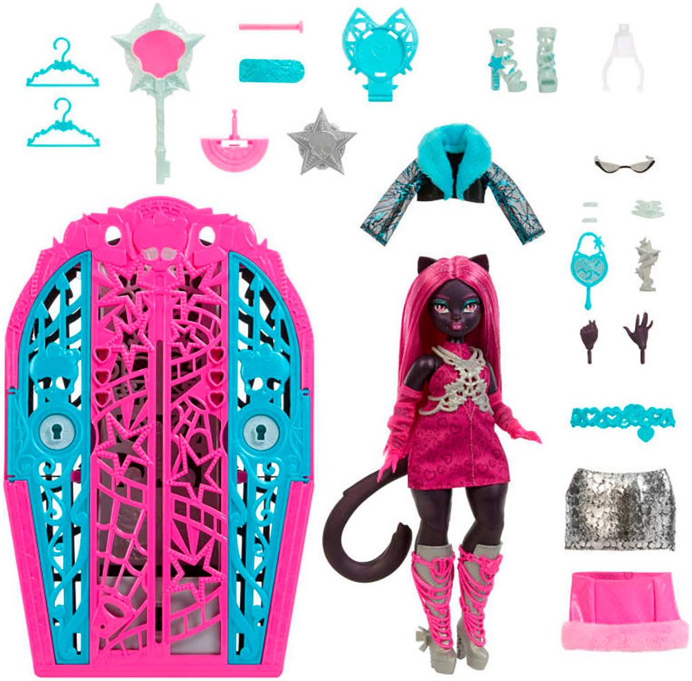 Monster High™ Dress-Up Doll Hidden Treasures, Catty