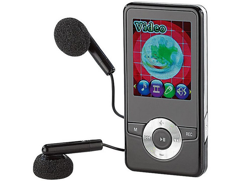 auvisio auvisio DMP-320.bt V2 MP4-Player FM-Radio, Video, Musik hören Audio  MP4-Player (Bluetooth 2.1, Diktier-Funktion)
