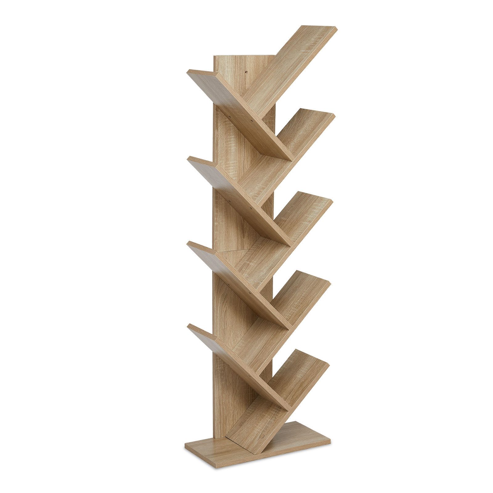 Mondeer Bücherregal in Baumform aus Holz günstig online kaufen